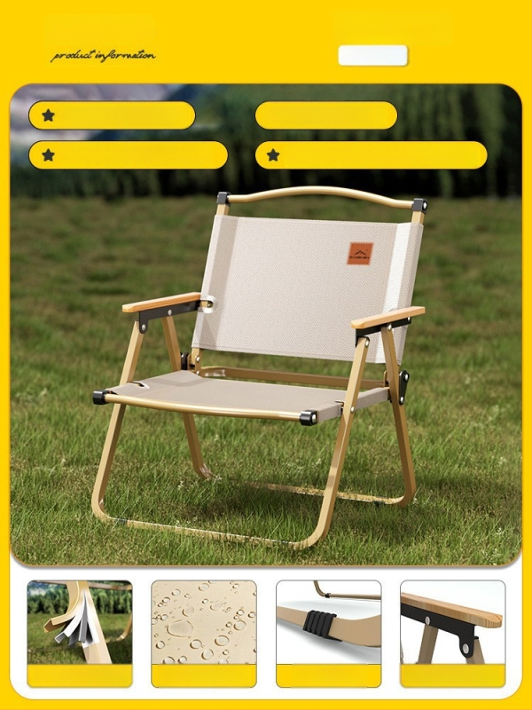 Sulankstomas stalas ir kėdė – anglies plienas, DAOSHEN, Comet Chair