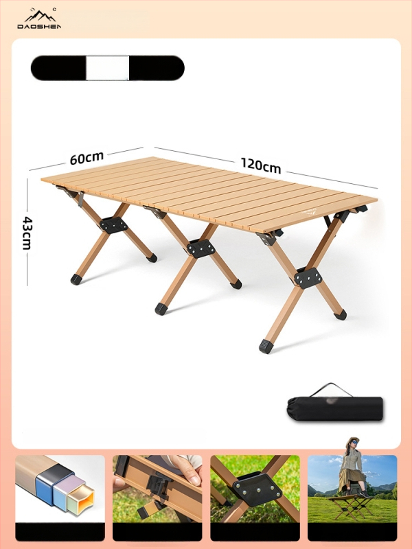 Sulankstomas stalas ir kėdė – anglies plienas, DAOSHEN, Comet Chair