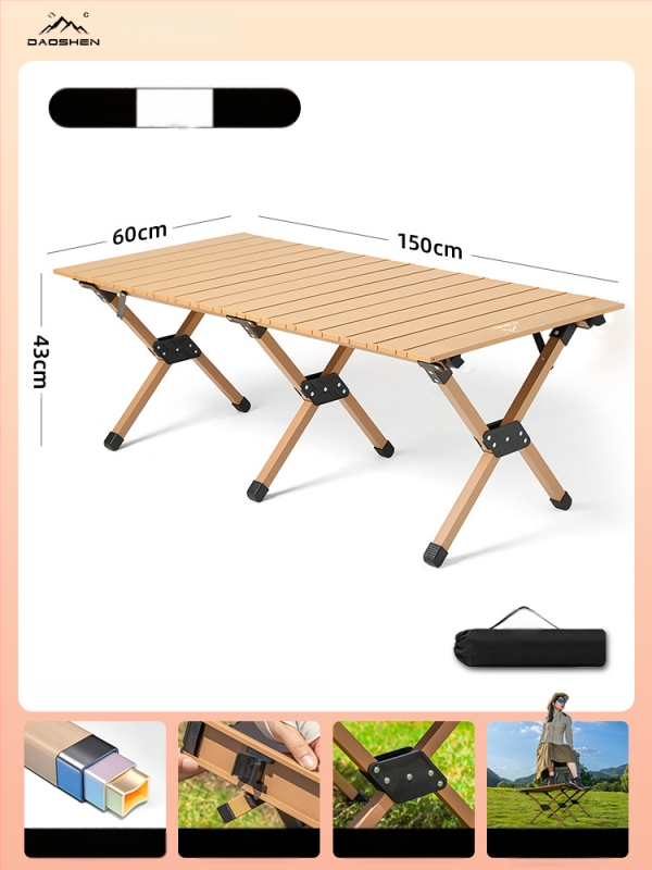 Sulankstomas stalas ir kėdė – anglies plienas, DAOSHEN, Comet Chair