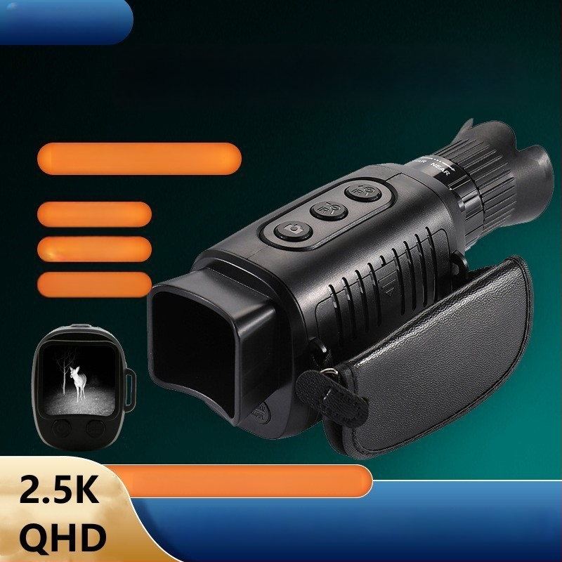 Infračervené nočné videnie – monokulárny ďalekohľad, 10x zväčšenie, 25 mm objektív, 7,5 V napájanie, 305 g