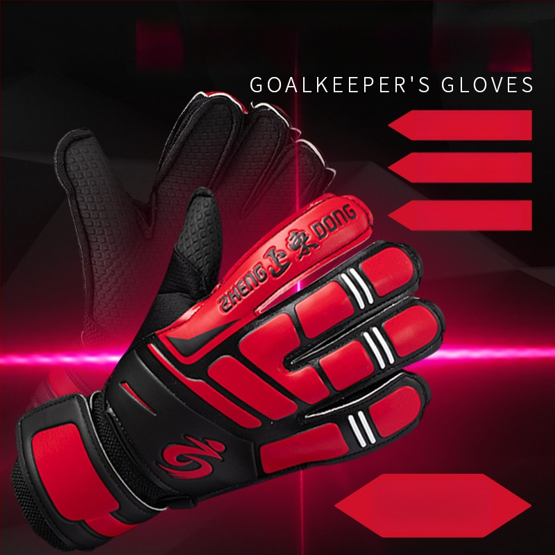 Vārtsarga cimdi 618 – Zhengdong, universālie, pirkstu aizsardzība, elpojoši, nodilumizturīgi, pretnoslīdējoši, futbolam