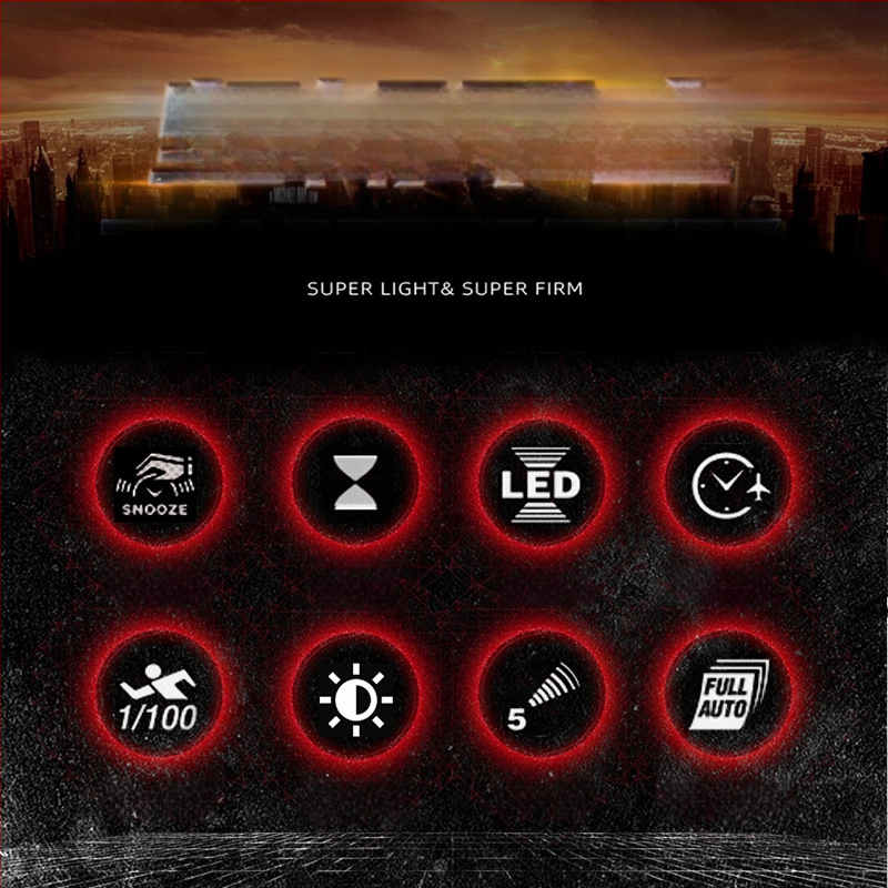 Ārējais kalnu pārgājiena pulkstenis ar oglekļa šķiedras korpusu, silikona siksnu, 50 m ūdensizturība, elektroniskais mehānisms, luminescences funkcija