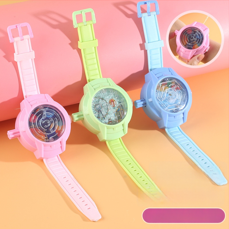 Labirintinis vandens žaislas vaikams – vieno mygtuko purškimas, plastikinė konstrukcija, tinkama 4–6 metų vaikams