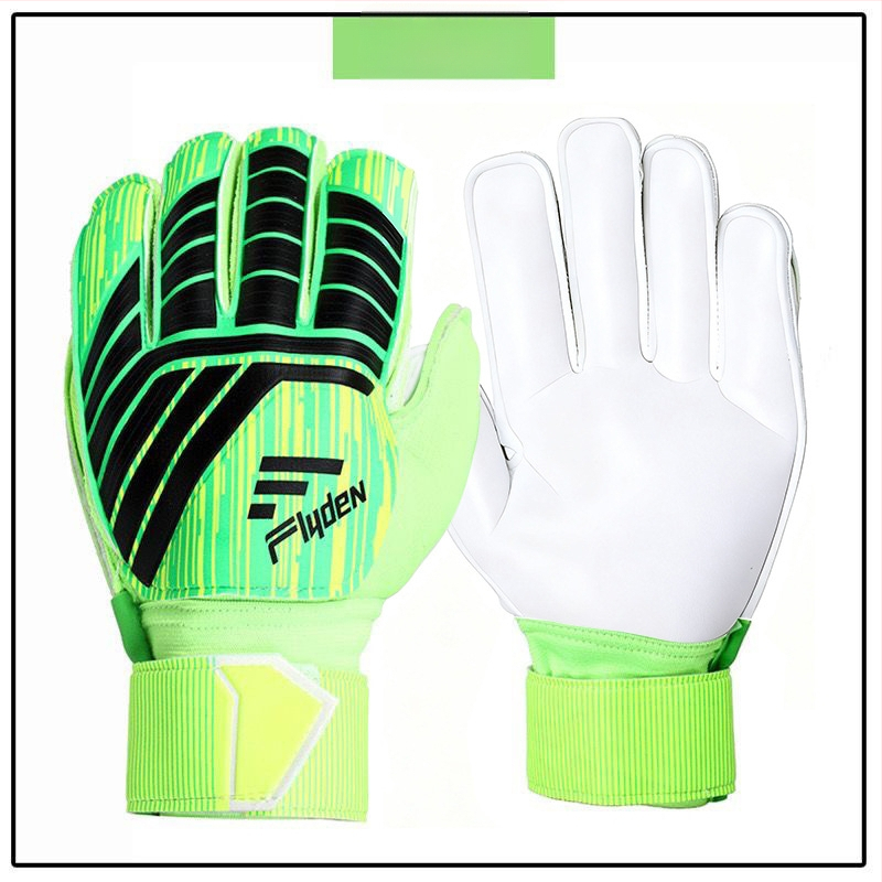 FDsport lateksa vārtsarga cimdi, universāli, futbolam, ar pirkstu aizsardzību