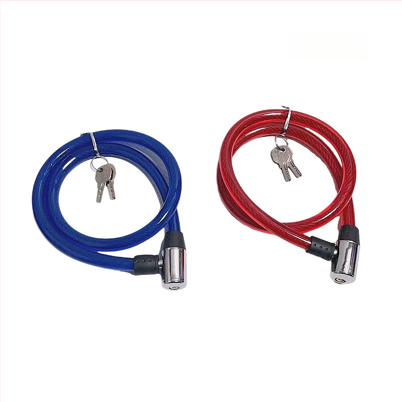 Dviračio kabelinis užraktas su plieno vielos apvalkalu, modelis 2280, svoris 1,3 kg, daugiafunkcis
