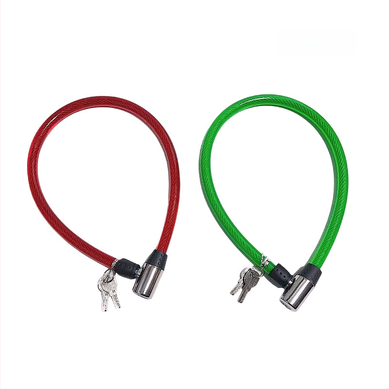 Dviračio kabelinis užraktas su plieno vielos apvalkalu, modelis 2280, svoris 1,3 kg, daugiafunkcis