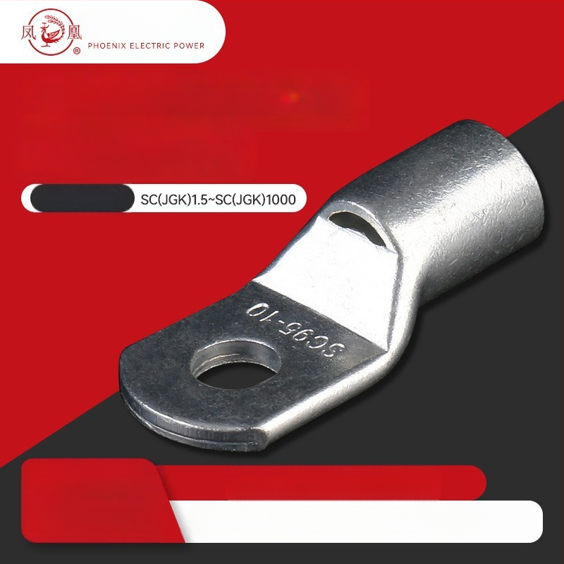 Krimp terminál SC séria Phoenix, meďový vodič terminál, rozsah aplikácie 1–300