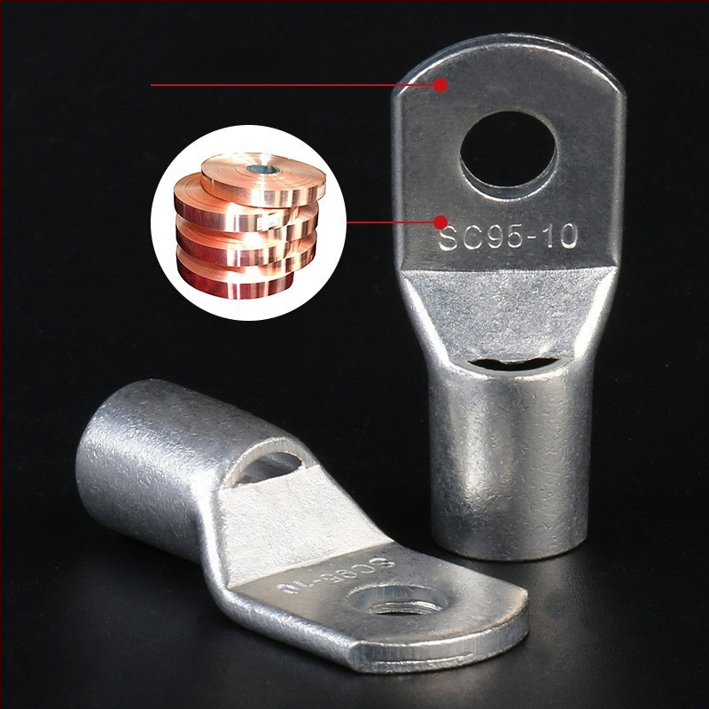 Krimp terminál SC séria Phoenix, meďový vodič terminál, rozsah aplikácie 1–300