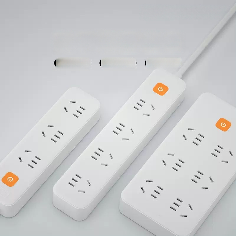 Nanfu strāvas sadalītājs ar jauno valsts standartu, ilgs kabelis, vairākas kontaktligzdas, piemērots studentu dzīvošanai un mājai