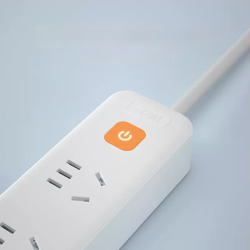 Nanfu strāvas sadalītājs ar jauno valsts standartu, ilgs kabelis, vairākas kontaktligzdas, piemērots studentu dzīvošanai un mājai