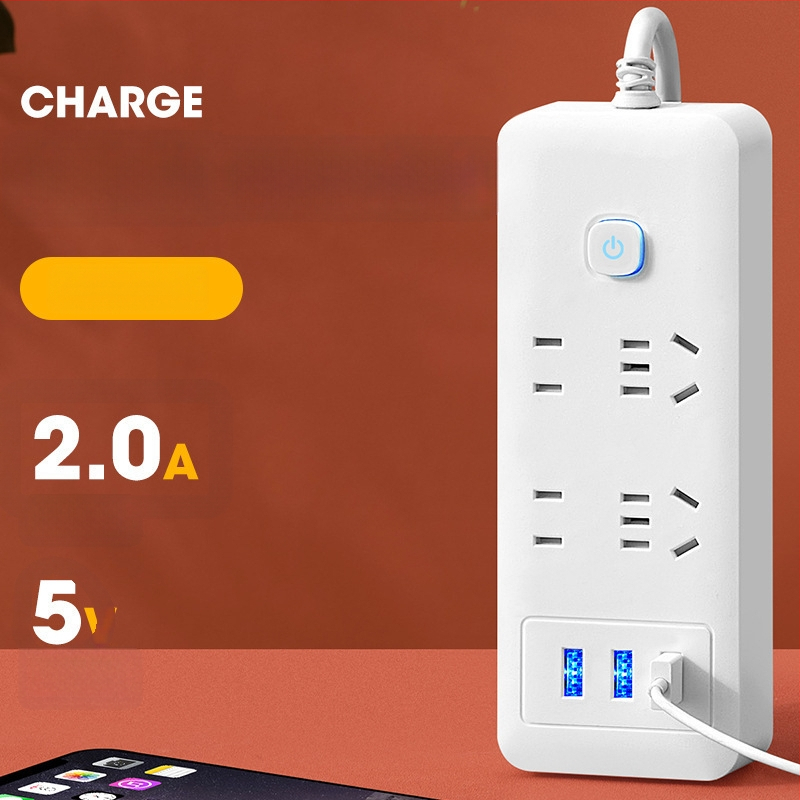 USB maitinimo juosta, daugiafunkcinė, atskirai valdomos kištukinės lizdai, nacionalinis standartas