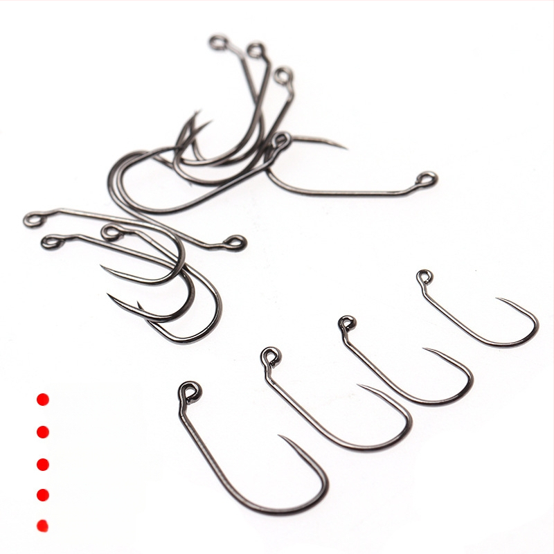 Bez bodīgiem mušu makšķerēšanas āķiem, piemēroti fly fishing, 1000 gab. kastē, straumei