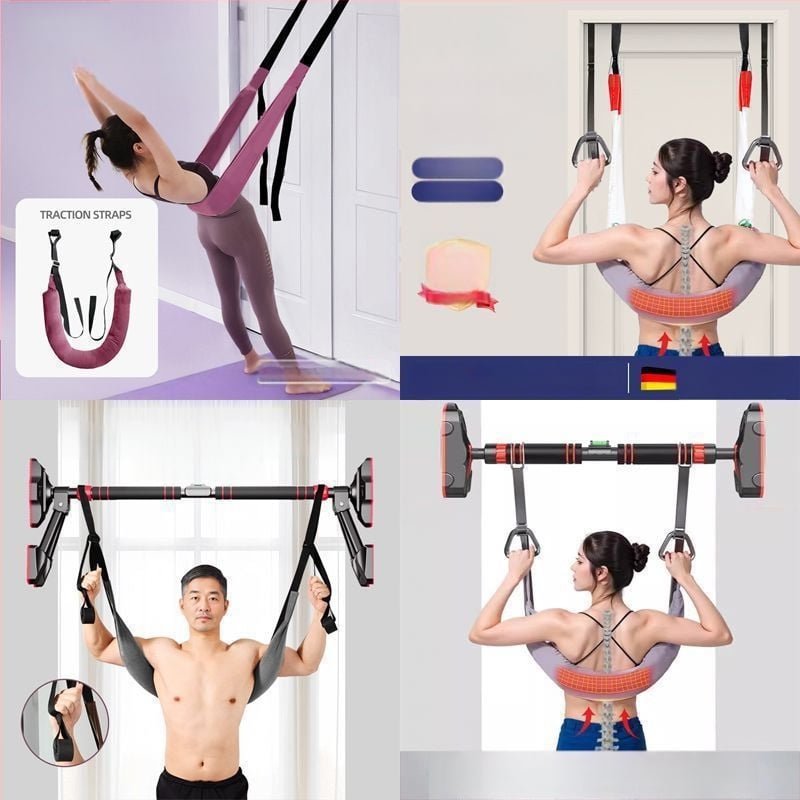 Nimme tõmbamisvöö – nimmeosa tõmbamine, kaela traktsioon, rippuv vöö, üks vars, koduseks kasutamiseks