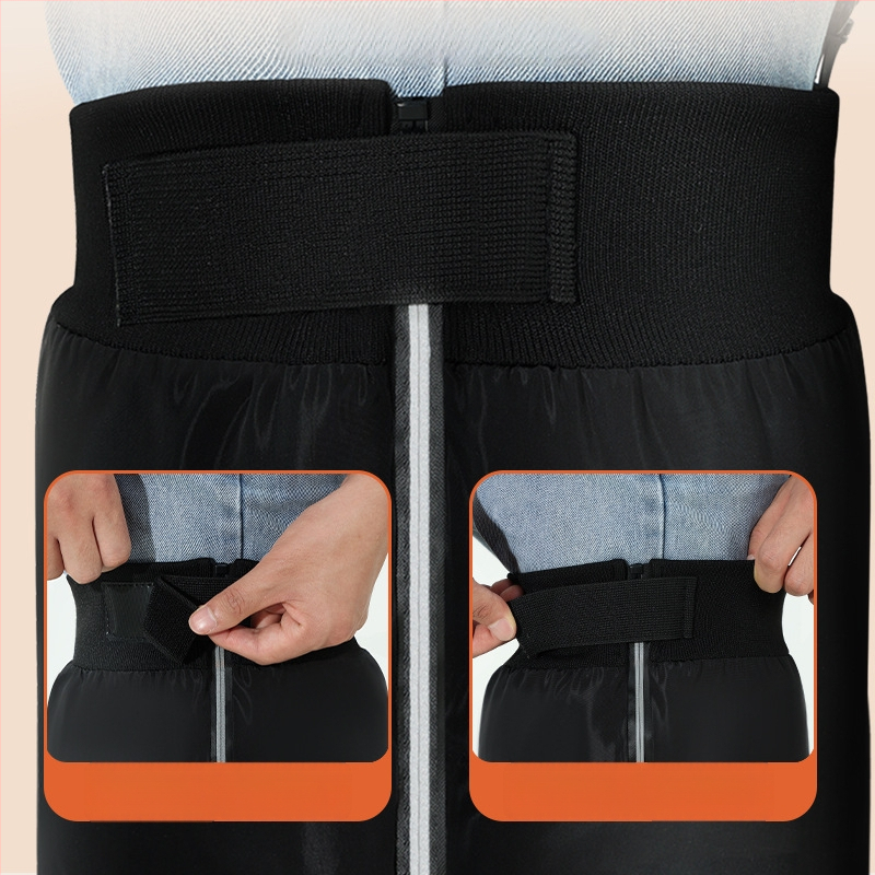 Kojų apsauga elektriniams motociklams – žieminė vėjo ir šalčio apsauga, dengia kelį ir čiurną