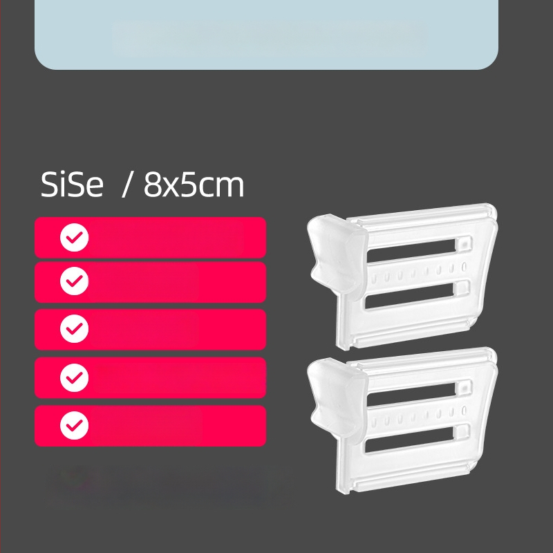 Külmiku eralduspaneel, plastist, jaapani stiilis, konksuga paigaldus, 1 kiht