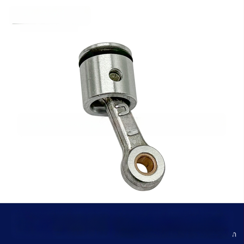 Pistono komplektas elektriniam smūginiam kalbui - pistonas, pistono žiedai, pistono smeigės, jungiamoji sruoga, cilindro tepalas