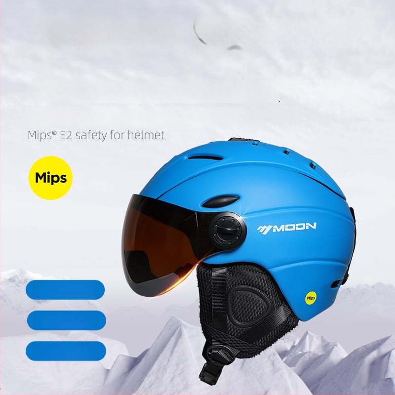 Moon slēpošanas ķivere MS95+MIPS, PC+EPS+MIPS konstrukcija, Unisex (PC+EPS+MIPS, MS95+MIPS, Moon, Unisex)