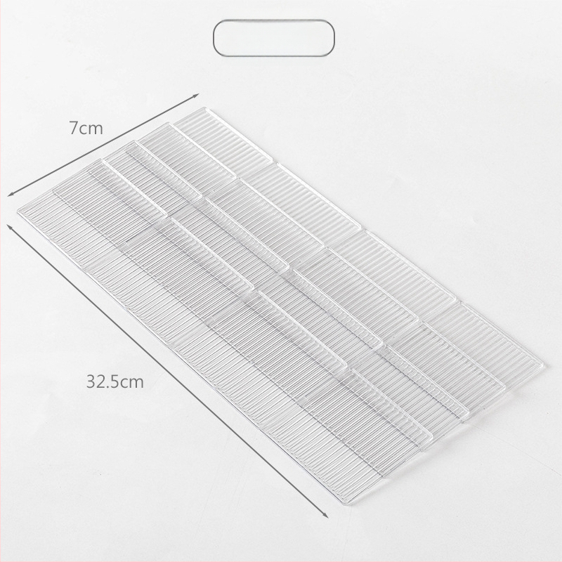 Plastikust sahtli eraldaja, loominguline disain, laua peale paigaldus, ühekihiline konstruktsioon, kontorikorraldamiseks