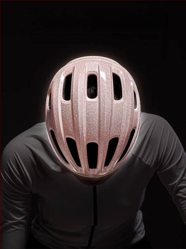 TOSUOD velosipēda ķivere, saliekama, viengabala konstrukcija, PC korpuss + EPS putas, universāla pieaugušajiem