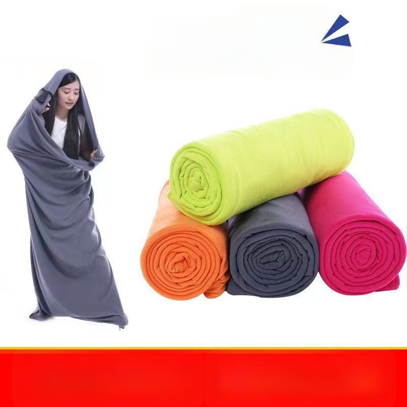 Suaugusiųjų polarfleece miegmaišis su nuimama skalaujama vidine, apvalkalo konstrukcija, svoris 650 g, tinkamas lauko kelionėms ir vidaus naudojimui