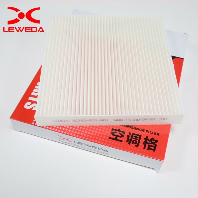 LEWEDA auto kliimafiltr – standardne tüüp, mudel 80292-SDG-W01, ühildu Honda Civic, Accord, Odyssey, Siwei, SIBO Rui Siming