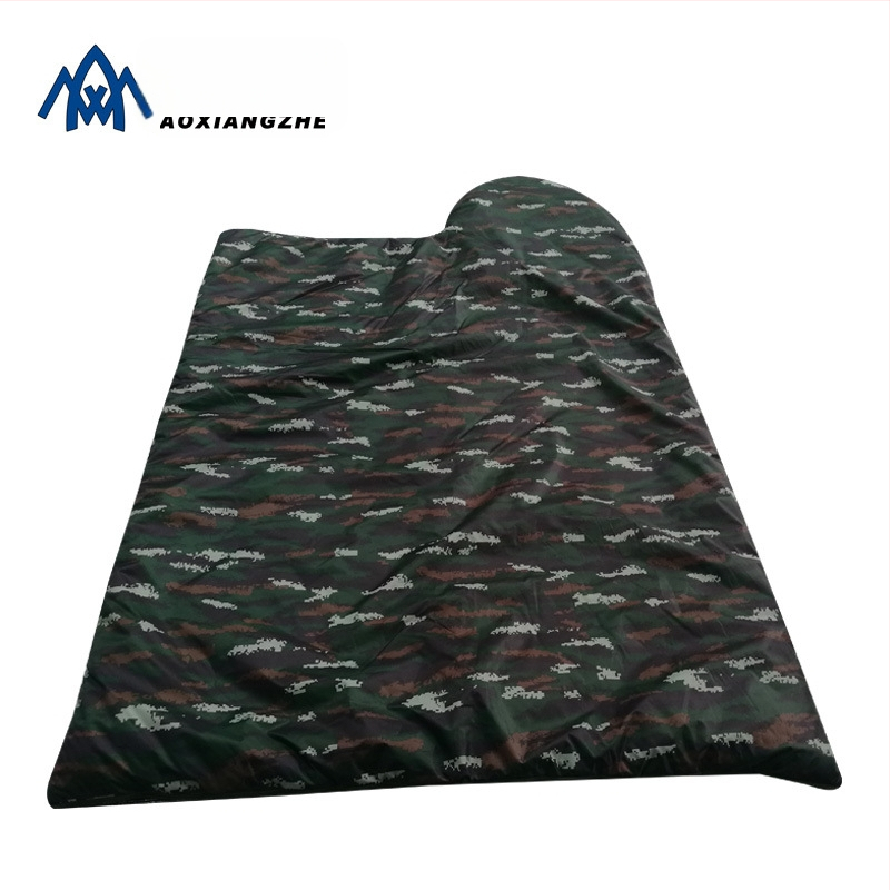 Miego maišos su tigro kamufliažu, tuščiaviduris medvilnės užpildas, pamušalas Chunya Spun, poliesterio audinys, aplankos stilius, 1500 g