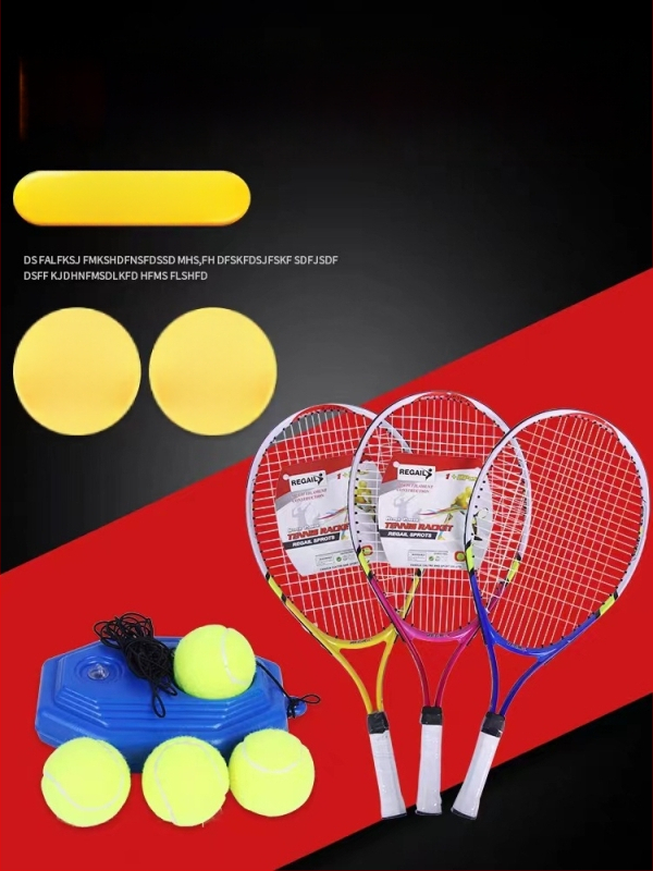 Tenisový tréner pre samostatné cvičenie so pevným odrazovým systémom – gumový materiál, univerzálne špecifikácie, značka Tianxu