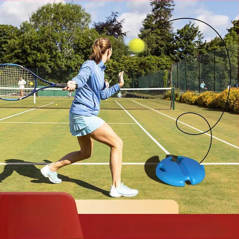 Tenisový tréner pre samostatné cvičenie so pevným odrazovým systémom – gumový materiál, univerzálne špecifikácie, značka Tianxu