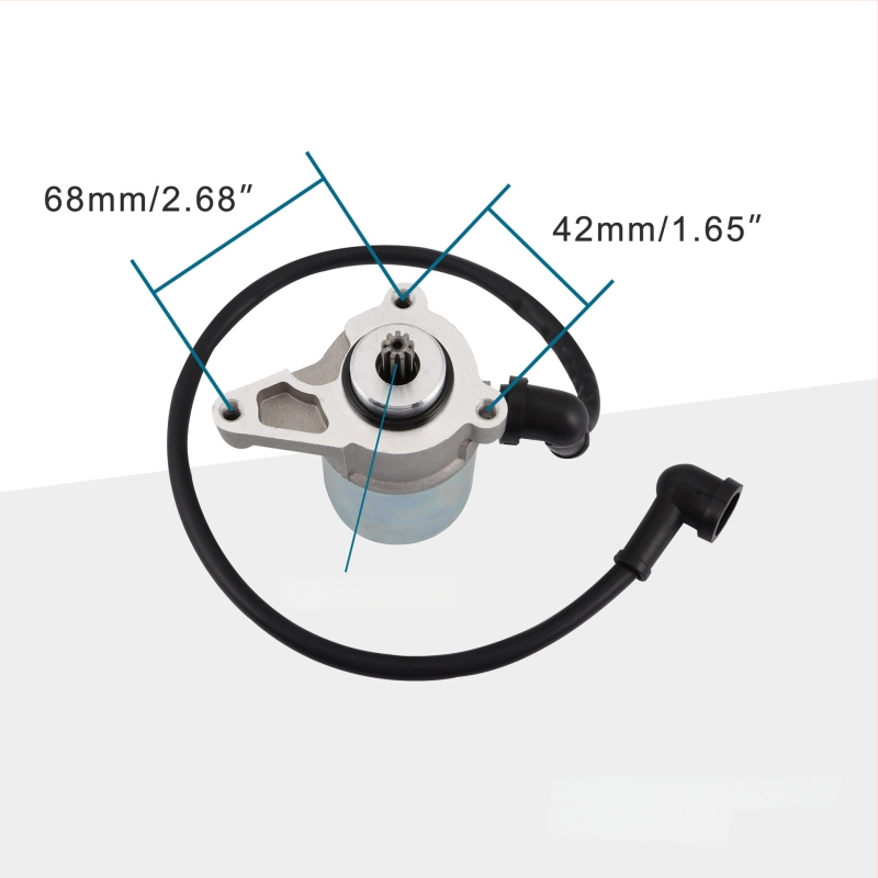 GOOFIT mootorratta käivitaja – 9 hammasratast, sobib TDR125 DT125R DT125X; Osa nr 3MB-81800-02; Kaal 655 g