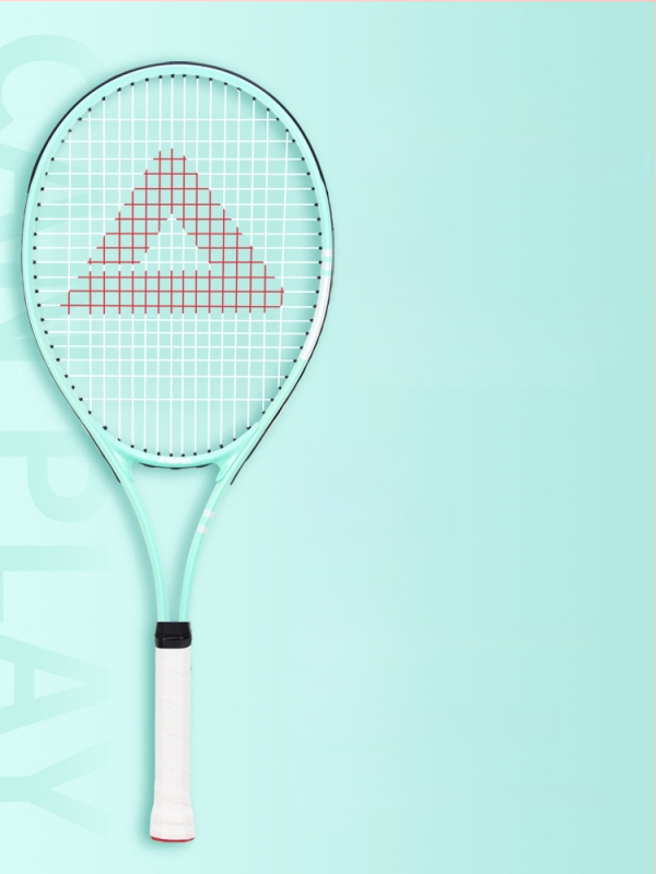 Peak teniso atšokimo treniruoklis - aliuminio lydinio rėmas, nailono tinklas, svoris 95–100 g, vieno žaidėjo treniruotė staliniam tenisui ir pūkiniam tenisui