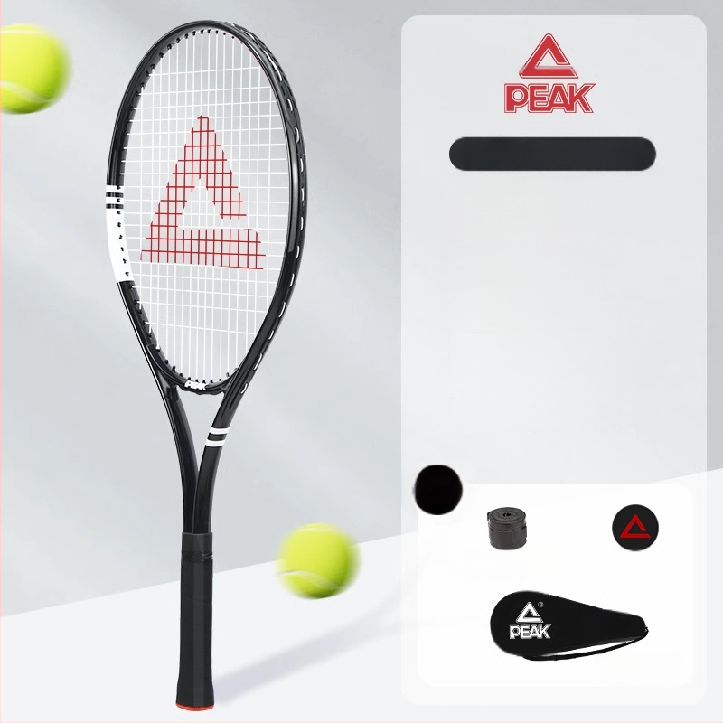 Peak teniso atšokimo treniruoklis - aliuminio lydinio rėmas, nailono tinklas, svoris 95–100 g, vieno žaidėjo treniruotė staliniam tenisui ir pūkiniam tenisui