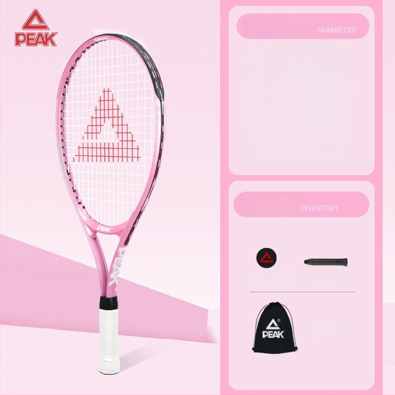 Peak teniso atšokimo treniruoklis - aliuminio lydinio rėmas, nailono tinklas, svoris 95–100 g, vieno žaidėjo treniruotė staliniam tenisui ir pūkiniam tenisui