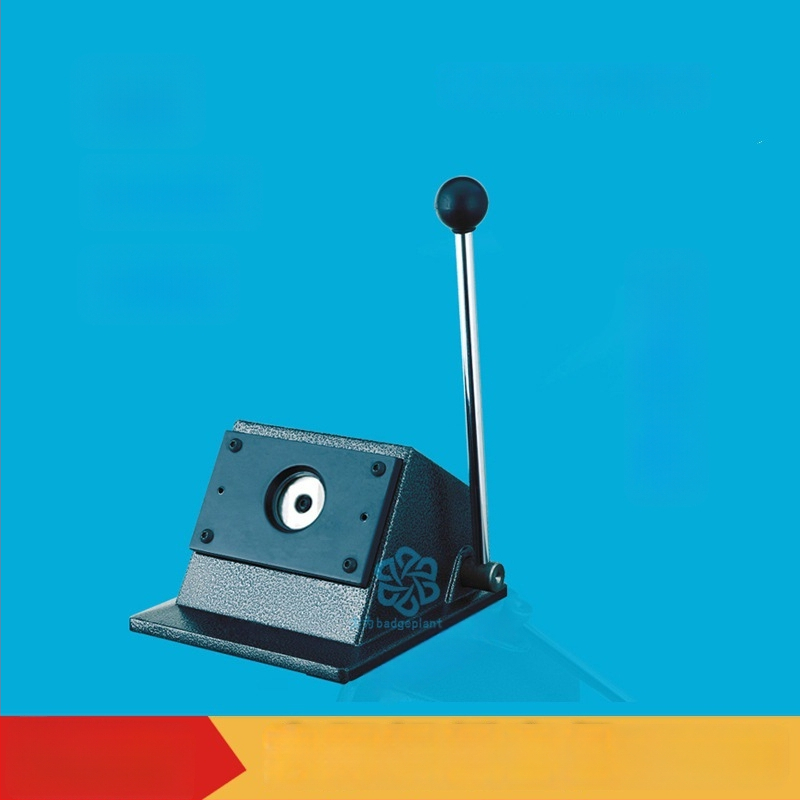 Embleemi lõikamismasin – lauakasutatav metallist lõikur embleemide valmistamiseks, ümmargune paberi lõikur, kaardilõikur