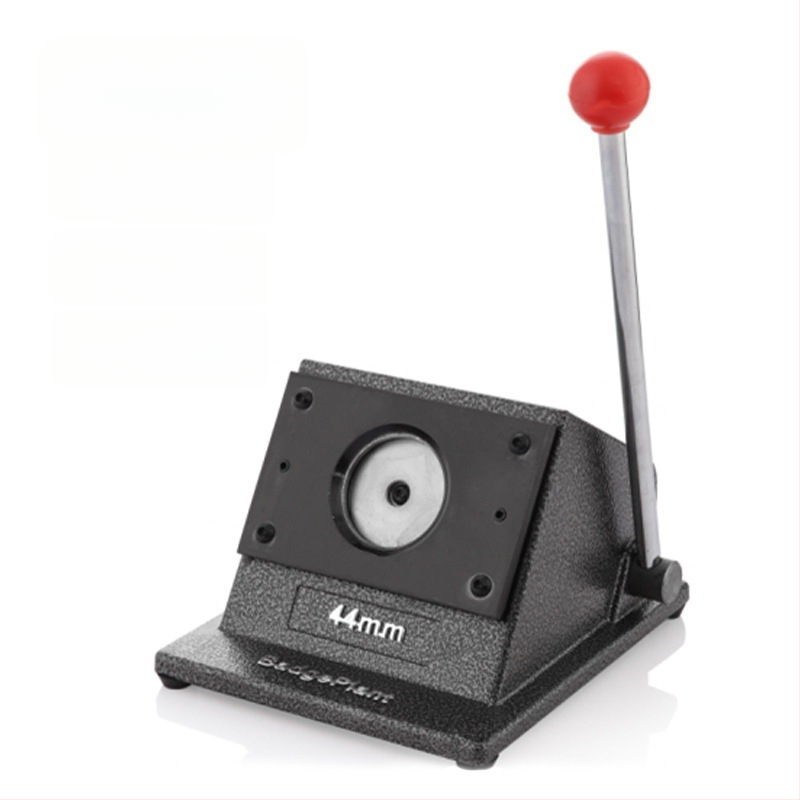 Embleemi lõikamismasin – lauakasutatav metallist lõikur embleemide valmistamiseks, ümmargune paberi lõikur, kaardilõikur