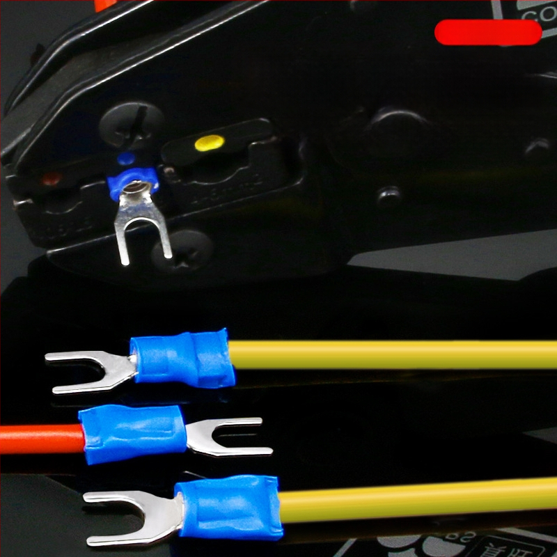 SV terminálový súbor s boxom – typ vidličky, predizolované crimp terminály, profesionálne použitie