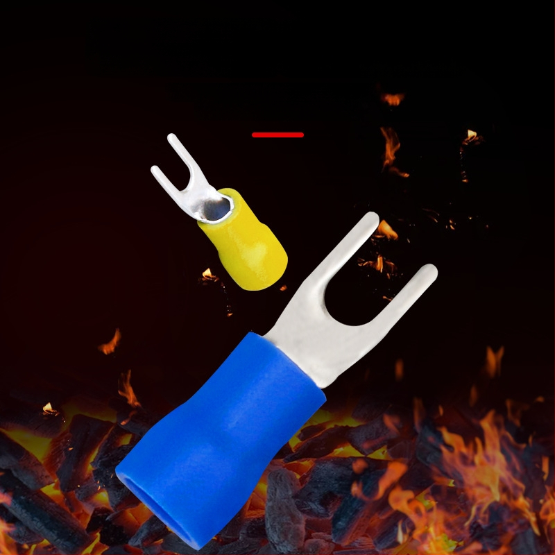 SV terminálový súbor s boxom – typ vidličky, predizolované crimp terminály, profesionálne použitie