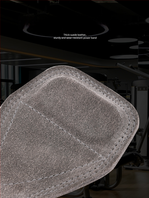 Karvės odos delnų apsaugos pirštinės Deadlift ir Pull-Ups – fitneso įranga, Unisex