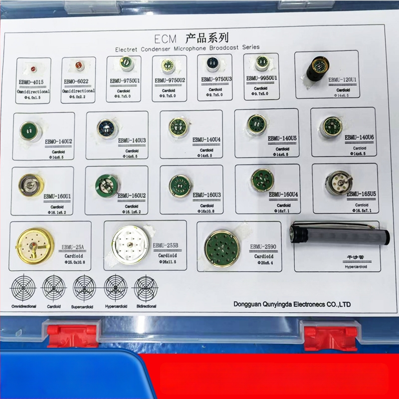 Qunyinda EBMU-25A Vienpusiai mikrofono kapsulė tiesioginiam transliavimui