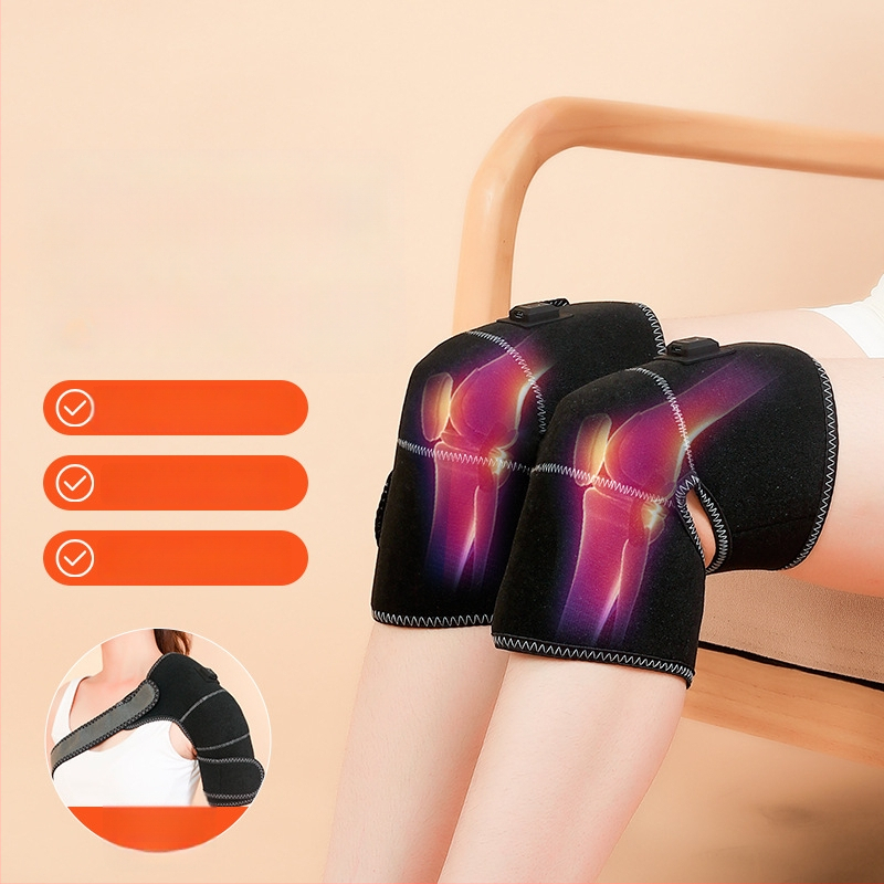 USB šildymo pagalvėlė pečiams ir keliams iš Jessicaqi (6V, 5W, 40-43°C, belaidis valdymas, CE)