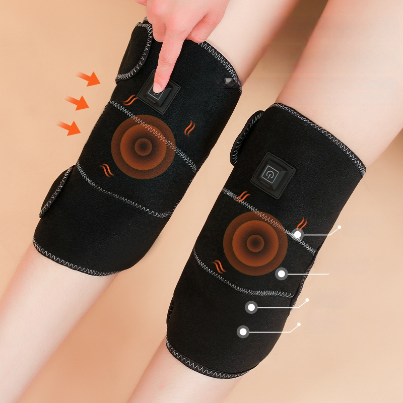 USB šildymo pagalvėlė pečiams ir keliams iš Jessicaqi (6V, 5W, 40-43°C, belaidis valdymas, CE)