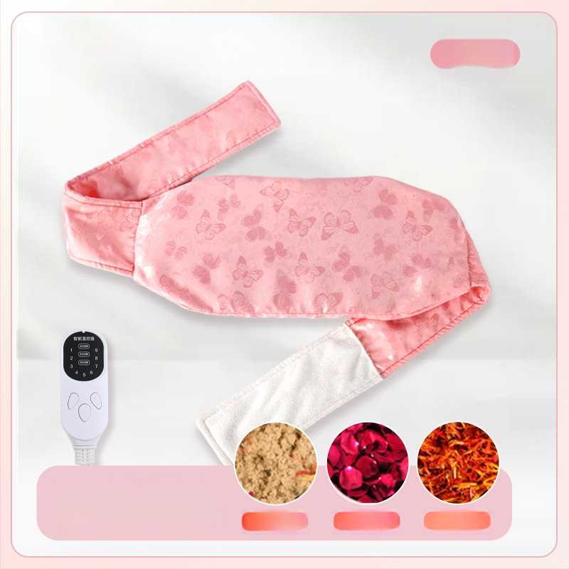 Aiyuantang Pečių ir kaklo druskos šilumos kompresas su elektros šildymu – 60W, 220V, 30–50°C, šilko satino audinys, 0.5kg, 9 temperatūros režimai