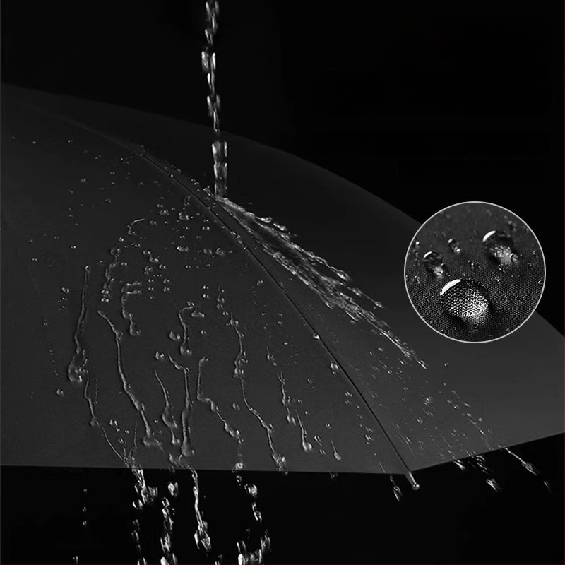 Udas 3 dalių sulankstomas skėtis su 8 šereliais, automatinis atidarymas, plieninis kotas, UPF>50