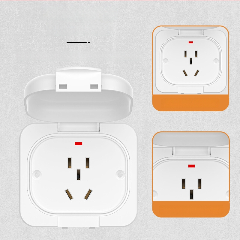 Stienā uzstādāma piecpinīga ārējā ūdensizturīgā uzlādes kontaktligzda ar vāciņu