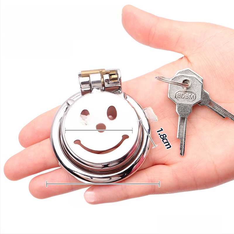 Kovový zámok na penis pre mužov, ručné ovládanie, bez lubrikantu, značka Cherry Fini.