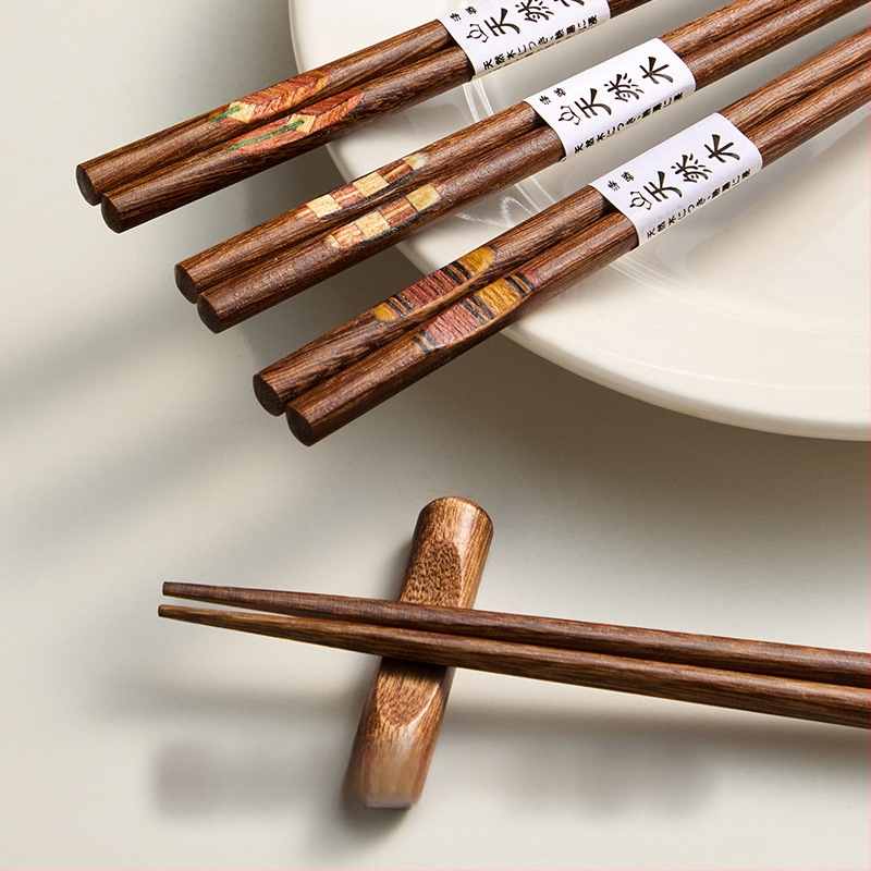 Millet drevené jedálenské paličky, drevo kuracích krídel, prémiový japonský štýl, tvorivý dizajn, protišmytová špička, tlač loga, CX2502281