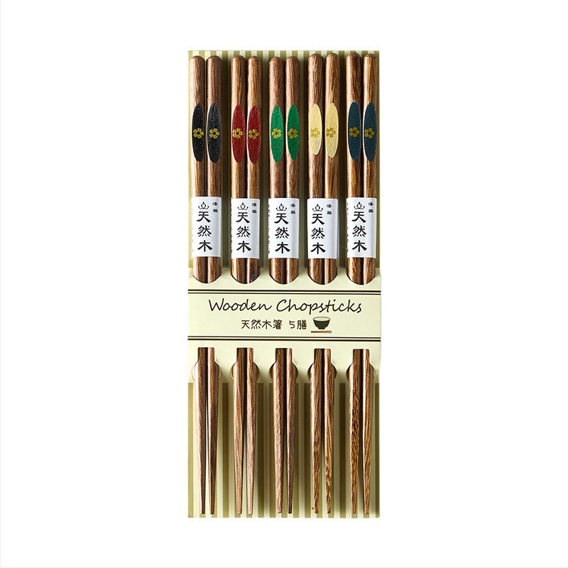 Millet drevené jedálenské paličky, drevo kuracích krídel, prémiový japonský štýl, tvorivý dizajn, protišmytová špička, tlač loga, CX2502281