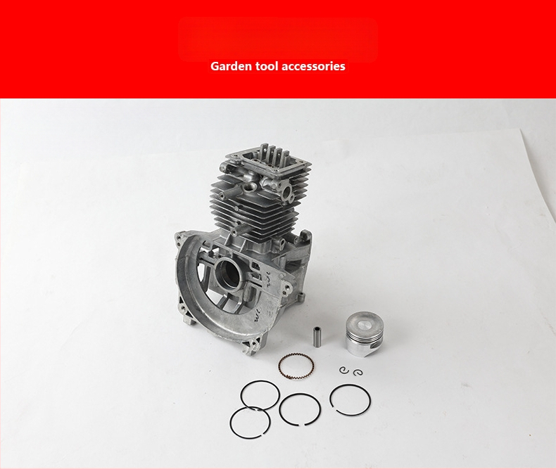 Žolės pjovimo cilindro rinkinys 139-2 su stūmoklio žiedu ir kaiščiu, aliumininiai komponentai, jėgos cilindro rinkinys