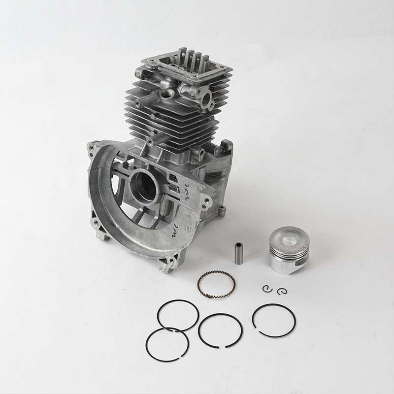 Žolės pjovimo cilindro rinkinys 139-2 su stūmoklio žiedu ir kaiščiu, aliumininiai komponentai, jėgos cilindro rinkinys