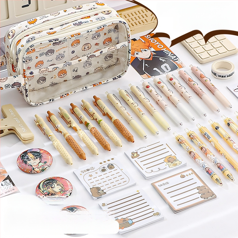 Pernica s motivom odbojke za mlade, unisex, korejski stil, tkani materijal, Writing Pavilion