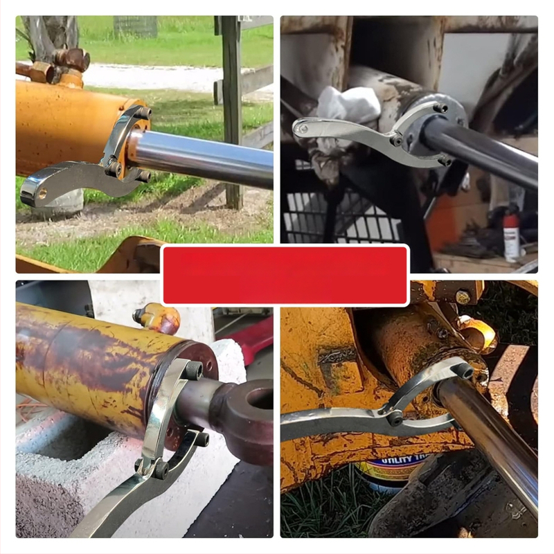 Mikuni Teški ključ za uljnu brtvu za bager – demontaža cilindra ramena i popravak piston uz zamjenjivi pin – 45# čelik